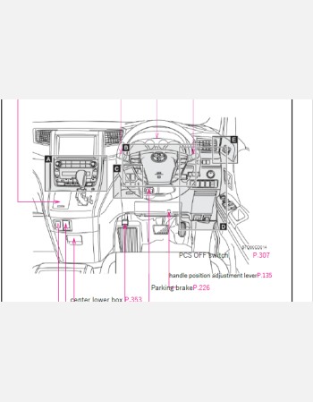toyota vellfire 2011-2012 owners manual in english